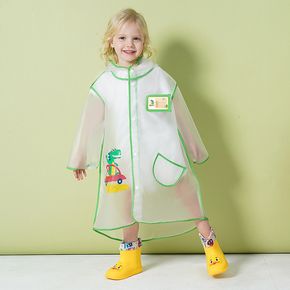 معطف واق من المطر للأطفال محمول قابل لإعادة الاستخدام ملابس مطر للأطفال البنات والأولاد