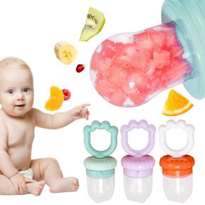 Baby Vegetable Fruit Feeder Food Pacifier Chew Feeder Baby Silicone Pacifier Massage Gums