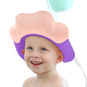 Adjustable Baby Shower Cap Bath Shower Visor Protection Soft Bathing Cap for Protect Infants Toddler Eyes Ears