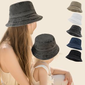 Denim Bucket Hat for Mom and Me
