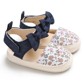 Baby / Toddler Girl Pretty Floral Print Velcro Sandals