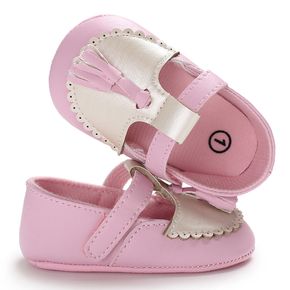 Baby / Toddler Tassel Velcro Closure Prewalker Shoes