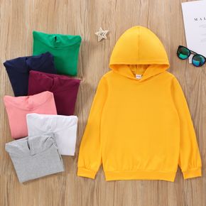 Fashionable Kid Boy/Kid Girl Basic Hooded Sweatshirt