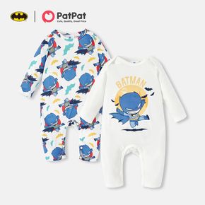 Batman Baby Boy/Girl Graphic Long-sleeve Jumpsuit