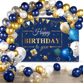 53-pack Party Latex Balloons Decoration Set for Birthday Party Decoration
