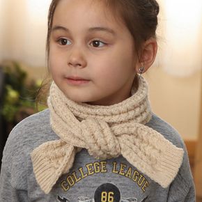 Toddler / Kid Solid Warm Knit Scarf