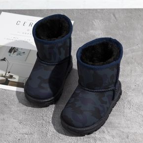 Toddler / Kid Blue Camouflage Print Boots