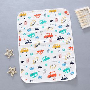 100% Cotton Baby Diaper Changing Pad Breathable Waterproof Changing Pads Washable Reusable Diapers Liners Mat