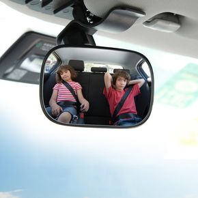 Baby Car Mirror Safety Car Seat Mirror for Rear Facing Infant with Wide Crystal Clear View 360° Free Rotationto to Observe The Baby's Every Move