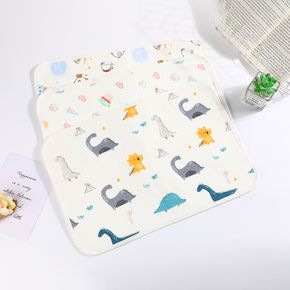 100% Cotton Infant Baby Diaper Changing Mat Breathable Newborn Pads Bedding Supplies Diaphragm Reusable Baby Waterproof Non-slip Pad Cover