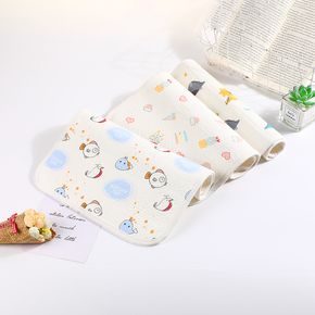100% Cotton Infant Baby Diaper Changing Mat Breathable Newborn Pads Bedding Supplies Diaphragm Reusable Baby Waterproof Non-slip Pad Cover