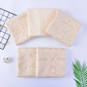 Mudança de fraldas de bebê 100% algodão impermeável respirável reutilizável tapete de fralda de algodão colorido