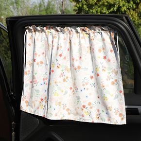 ستائر السيارة وأغطية نوافذ السيارة مع أكواب الشفط لظل الشمس وحماية الخصوصية وحماية الخصوصية سهلة الإزالة