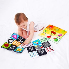 Babyzeitung Stoffbuch Früherziehung Tonpapier Stoffbuch Baby Früherziehung Spielzeug