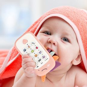 Baby Mobile Phone Toy Learning Interactive Educational Cell Phone Toy Early Education Smartphone Toy with a Variety of Music Sounds