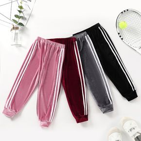 Kid Girl Solid color Basic Sweatpants Casual pants / Sweatpants / Harem pants