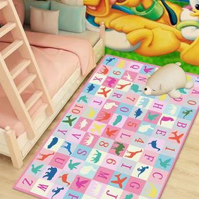 Cartoon Teppich Schlafzimmer Zimmer rechteckige Kissen Teppich niedliche Matte Badezimmer absorbierende Matte
