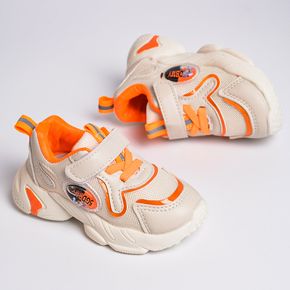 Toddler Colorblock Mesh Panel Velcro Strap Sneakers