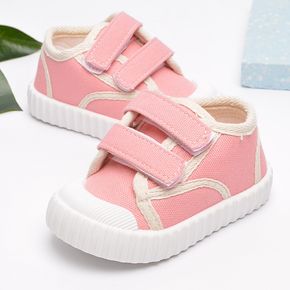 Toddler Velcro Pink Canvas Shoes