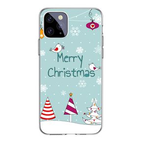 Merry Christmas iPhone Case Soft TPU Protective Case for iPhone 8/8 Plus/11/11 Pro/11 Pro Max/12/12 Pro/12 Pro Max/12 Mini/X/XS/XS Max/XR/13/13 Pro/13 Pro Max/13 Mini