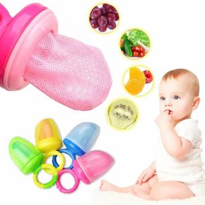 Baby Fresh Vegetable Fruit Food Feeder Nibbler Pacifier Training Massaging Gums Toy Teether