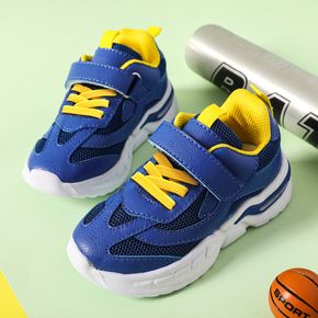 Toddler / Kid Mesh Panel Blue Sneakers