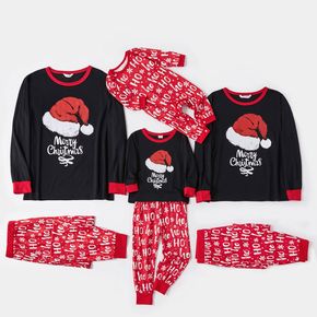 Familien Outfits Weihnachten Weihnachtsmuster Druck Schlafanzug