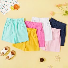 Toddler Girl Casual Solid Shorts