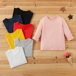 Baby / Toddler Causal Solid Long-sleeve Tee