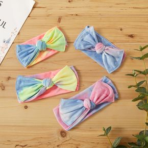 Bowknot Tie-dye Series Cotton Headbands for Mommy and Me