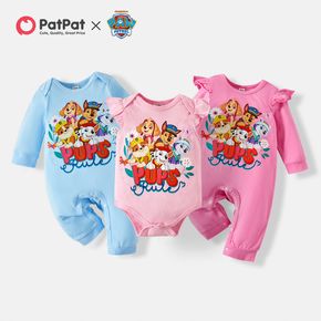 PAW Patrol Little Girl Pups Team Cotton Bodysuit/Jumpsuit