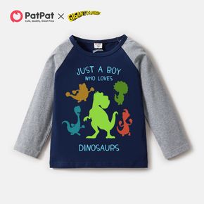 Gigantosaurus, criança, menino, dino, gráfico, algodão, T