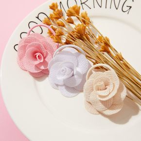Flower Decor Scrunchie for Girls