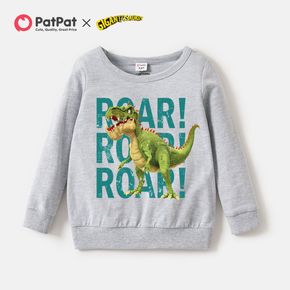 sweat-shirt en coton à motif dinosaure rugissant pour tout-petit gigantosaurus