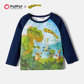 Gigantosaurus, criança, menino, dino, gráfico, algodão, T