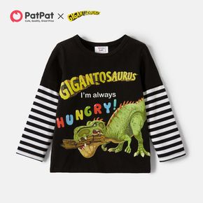 gigantosaurus Kleinkind Junge 2 in 1 Dino Baumwoll-T-Shirt