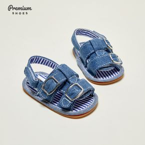Toddler Solid Denim Sandals