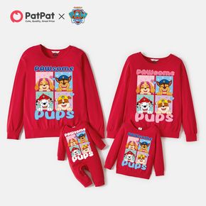 PAW Patrol Cotton Pups Team Graphic Family Matching Pullover Sweatshirts