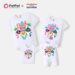 Baby Shark Family Fun Day Cotto Matching Tees