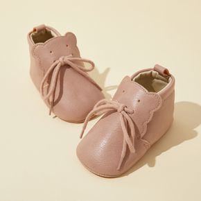 Baby / Toddler Shoelace Solid Color Cartoon Prewalker Shoes
