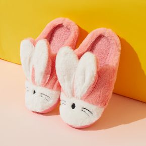 Toddler / Kid Cartoon Rabbit Warm Fleece-lining Slippers