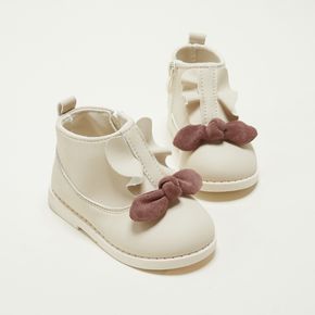 Toddler / Kid Bowknot Decor Side Zipper Boots