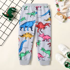 Toddler Boy Animal Dinosaur Print Casual Joggers Pants