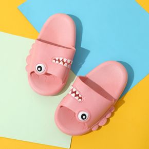 Toddler / Kid Pink Cartoon Shark Sandals