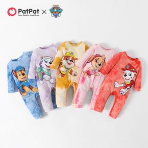 PAW Patrol 100% Cotton Little Boy/Girl Big Graphic Tie-dye Jumpsuit