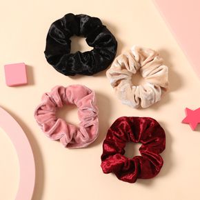 2-pack Retro Velvet Elastics Big Scrunchie for Girls