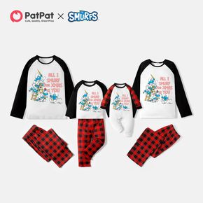 Smurfs Merry Christmas Family Matching Pajamas Sets