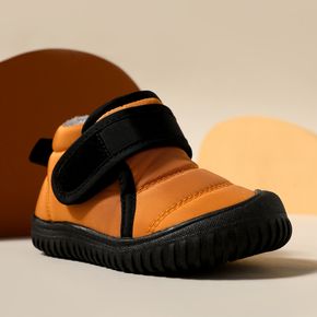 Toddler Two Tone Velcro Waterproof Snow Boots