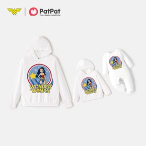 Wonder Woman 100% Cotton Super Stars Mommy and Me Sweatshirts