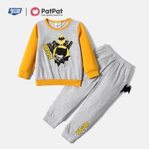 Justice League 2-piece Toddler Boy Batman Cotton Sweatshirt and Solid Pants Set